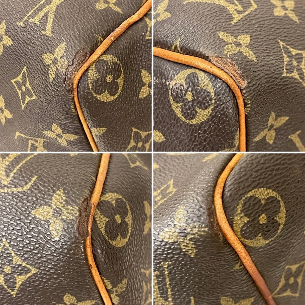 Classic "Speedy 30" Style Top-Handle Satchel - Picture 7 of 11